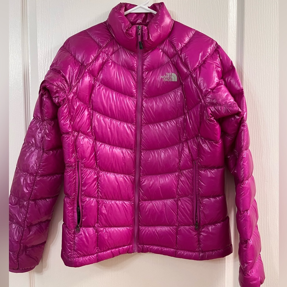 The North Face Women's Pink Puffer Jacket
